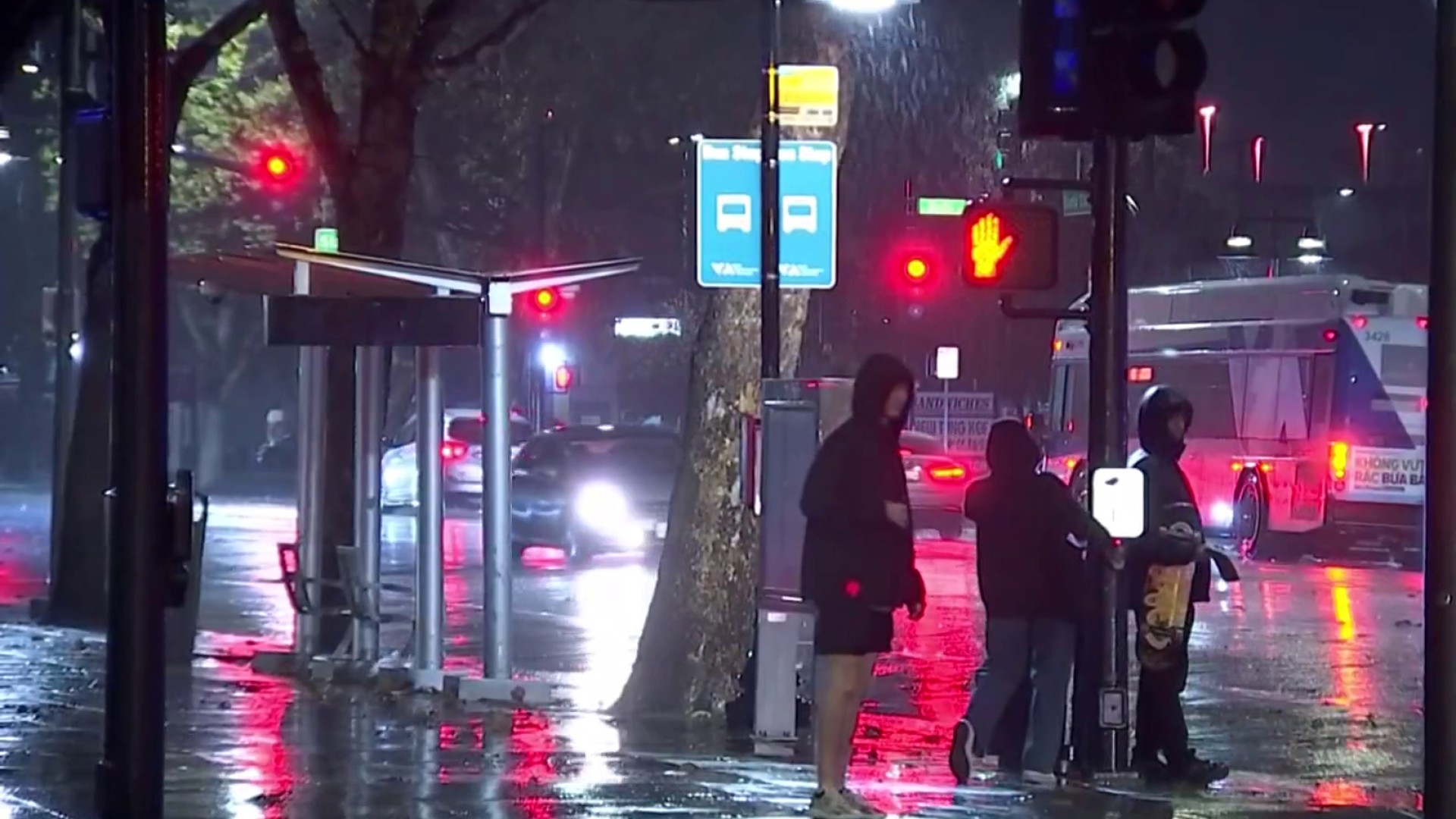  San Jose residents fare with Bay Area storm 