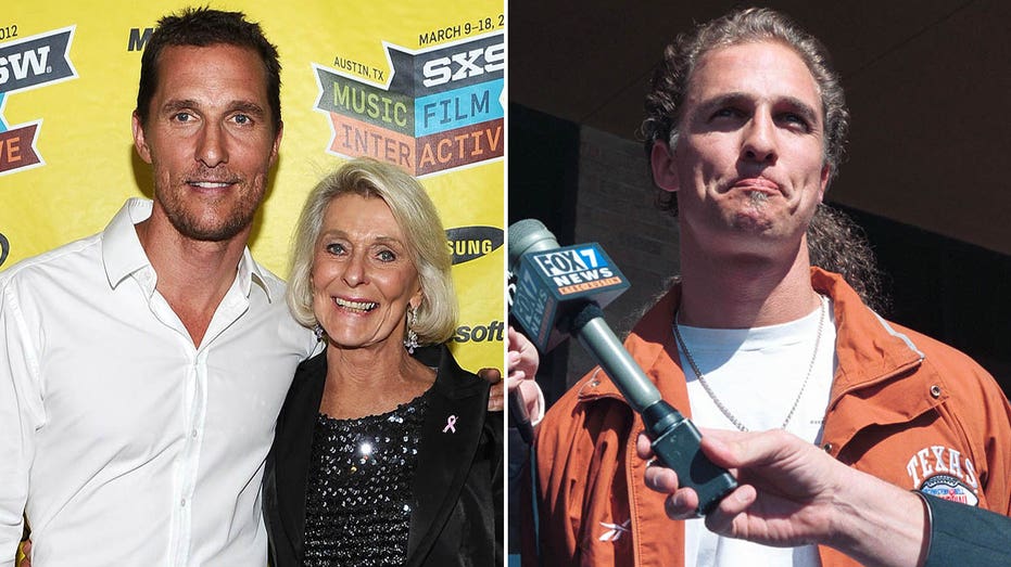  Matthew McConaughey shares advice mom gave him after his arrest for playing bongos naked while high in 1999 