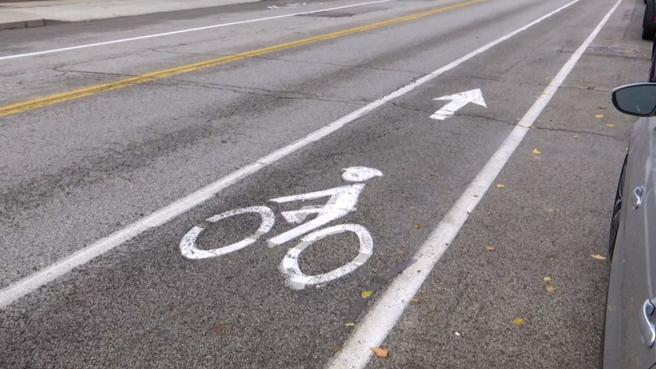   
																Cyclist struck by driver advocates for change in Cleveland 
															 