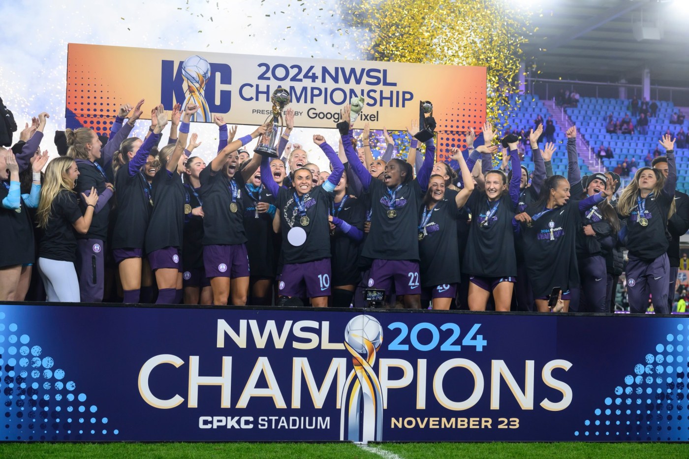  Orlando defeats Washington to secure first NWSL title 