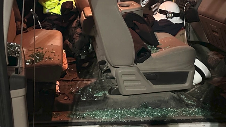  Utility truck broken into while crews were helping with bomb cyclone 