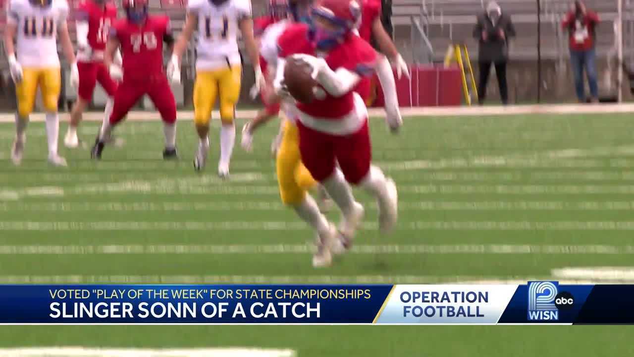  Play of the Week award goes to... Sonn of a Catch 