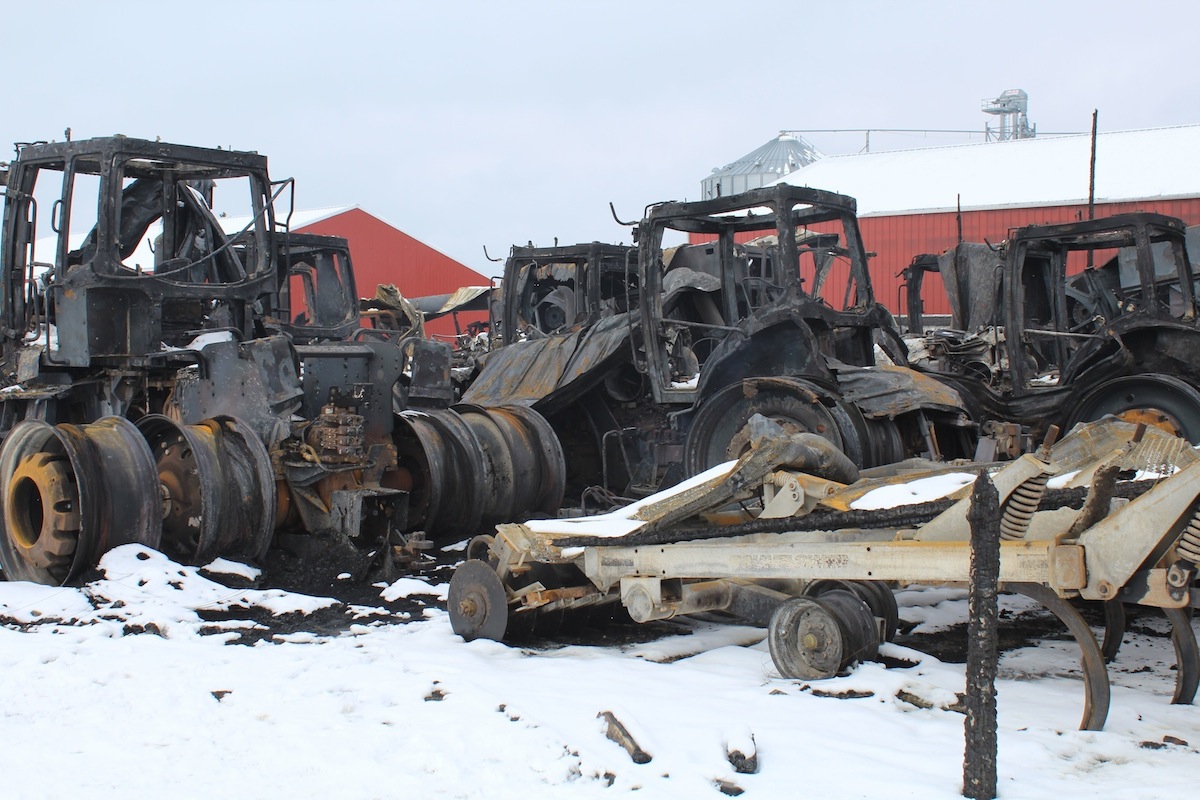  Fire destroys Medina County farmer’s equipment 