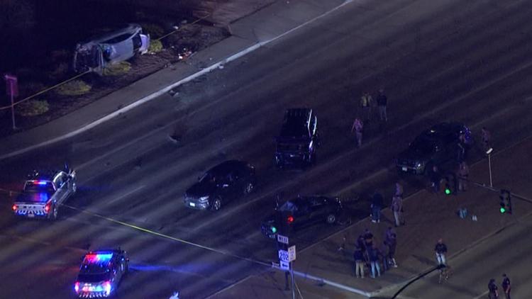  Crews responding to rollover crash in Gilbert near Loop 202 and Williams Field Road 