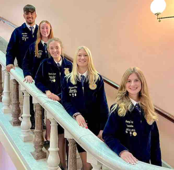  Paulding FFA Travels to the Ohio State House 