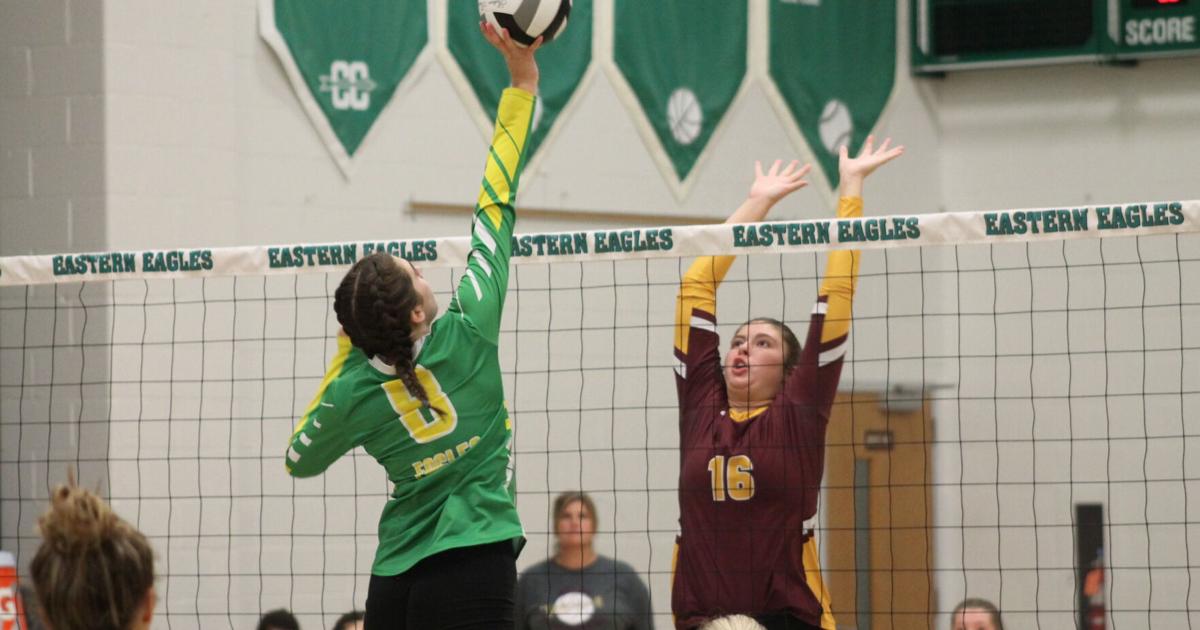  Meigs volleyball tops Eastern in four sets 
