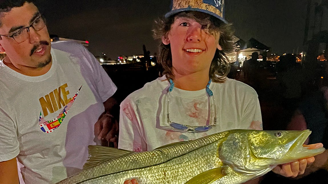  Despite windy weather, good numbers of snook continue to be caught 
