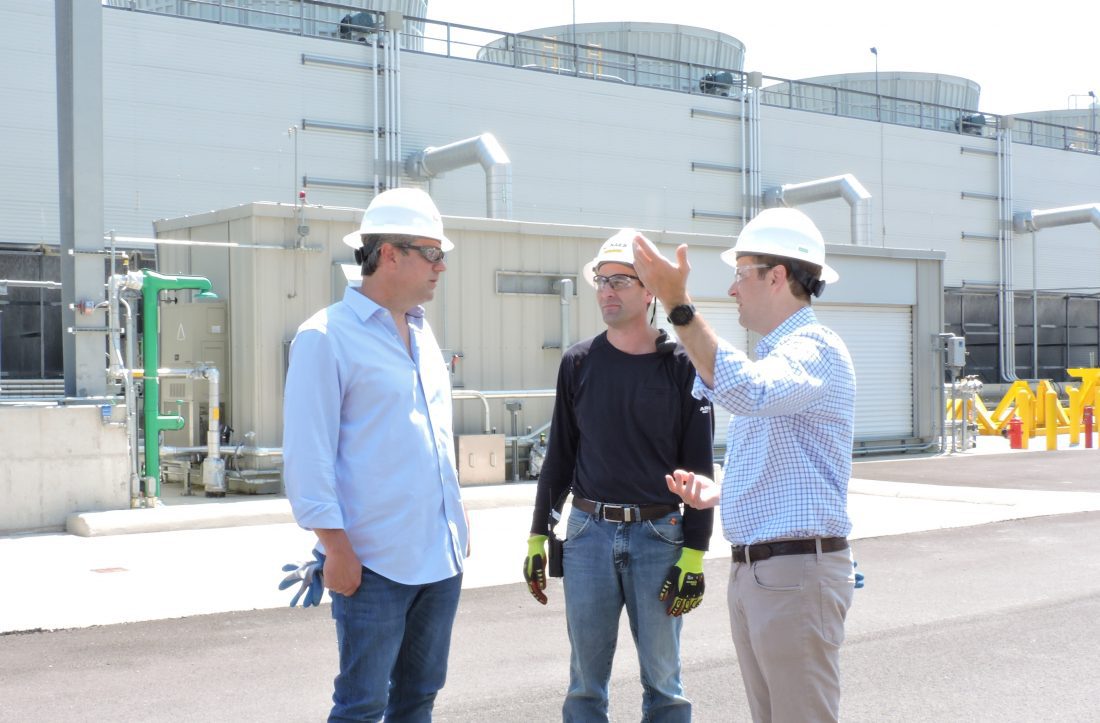  Ryan tours Hannibal power plant 