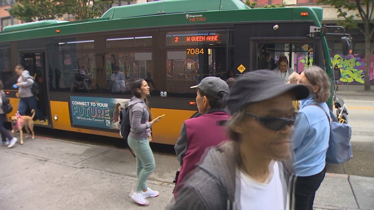  Are you camping in the bus-only lane? King County Metro is using cameras to count violations 