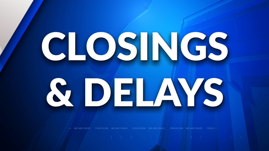  Central Indiana school delays and closings 