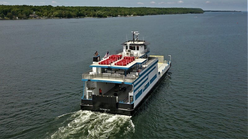   
																Miller Boat Line adds new passenger/vehicle ferry to its fleet 
															 