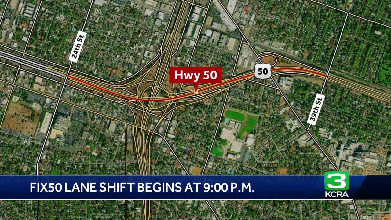  Construction on Highway 50 resumes in Sacramento for Fix50 Project. How it impacts your drive 