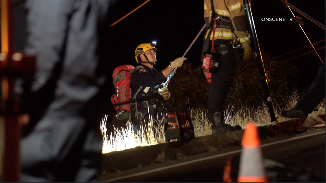  Search underway for person missing two days after car plunged off Ventura County cliff 