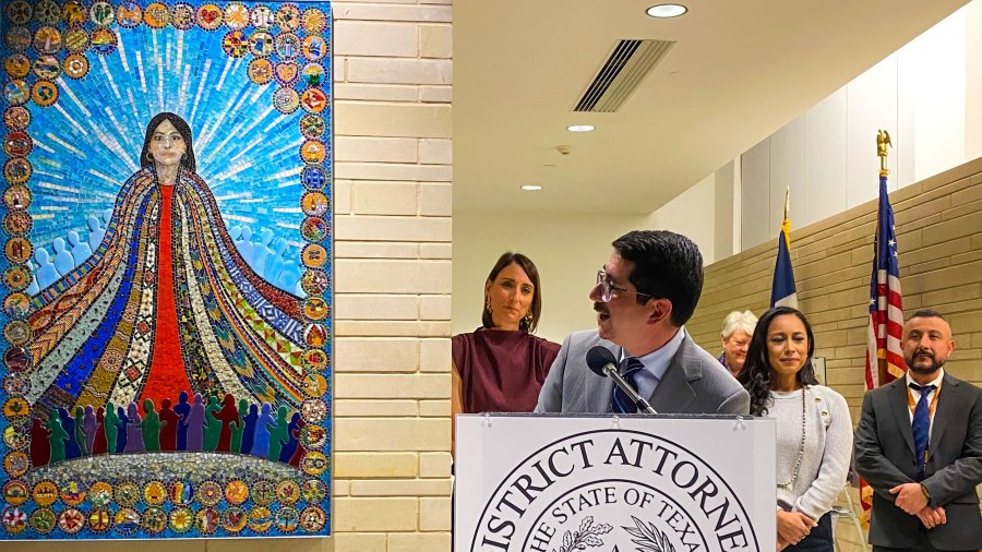  Travis County District Attorney's Office unveils remembrance space mosaic to honor sex assault survivors 