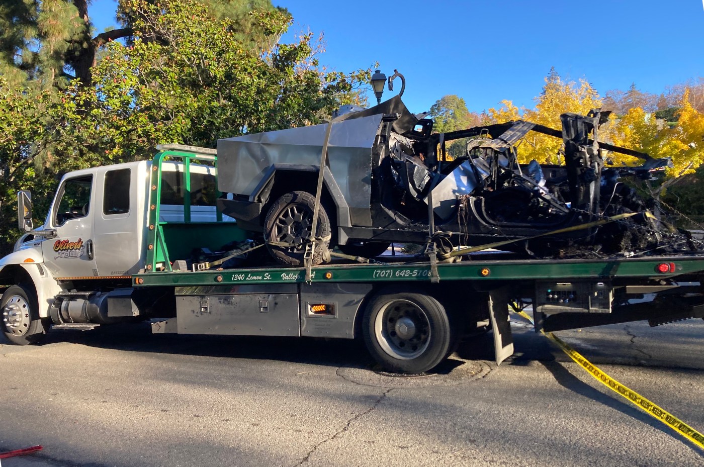  Fatal Tesla Cybertruck crash in Piedmont being reviewed by federal agency 