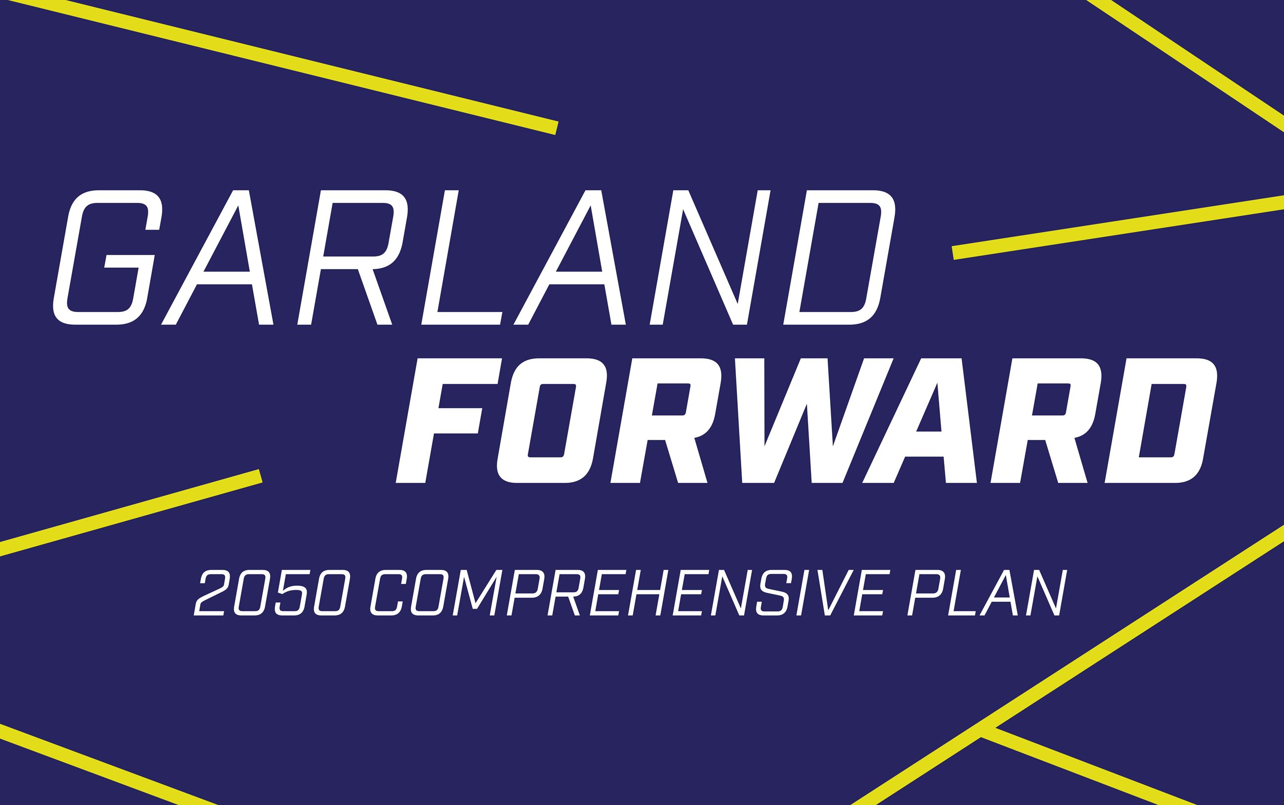  Garland Forward: Presentation on Guiding Future Development Reset for Jan. 22 