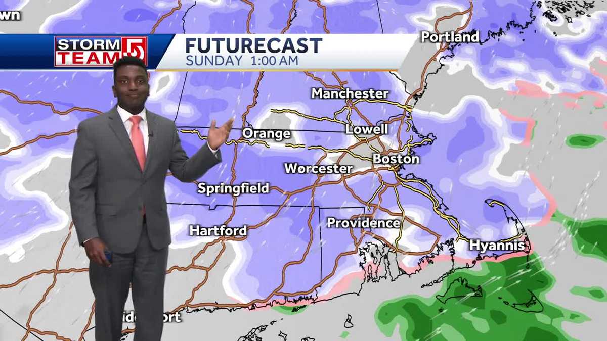  Video: Snow overnight, with more chances for precip ahead 