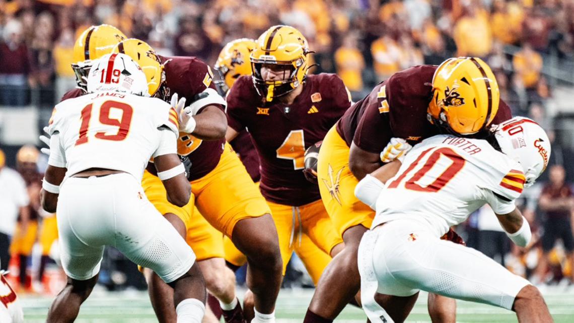  ASU dominates Iowa State in Big 12 Championship win 