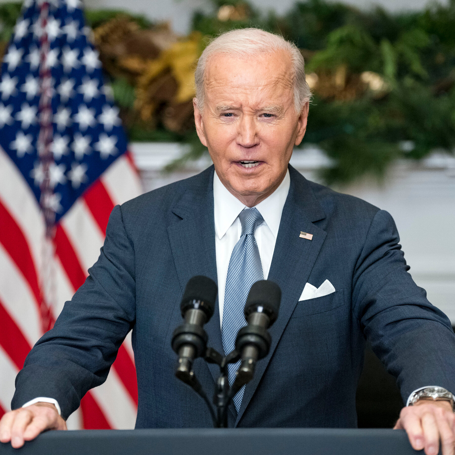  Biden Says U.S. Conducted Airstrikes Against Islamic State Targets in Syria 