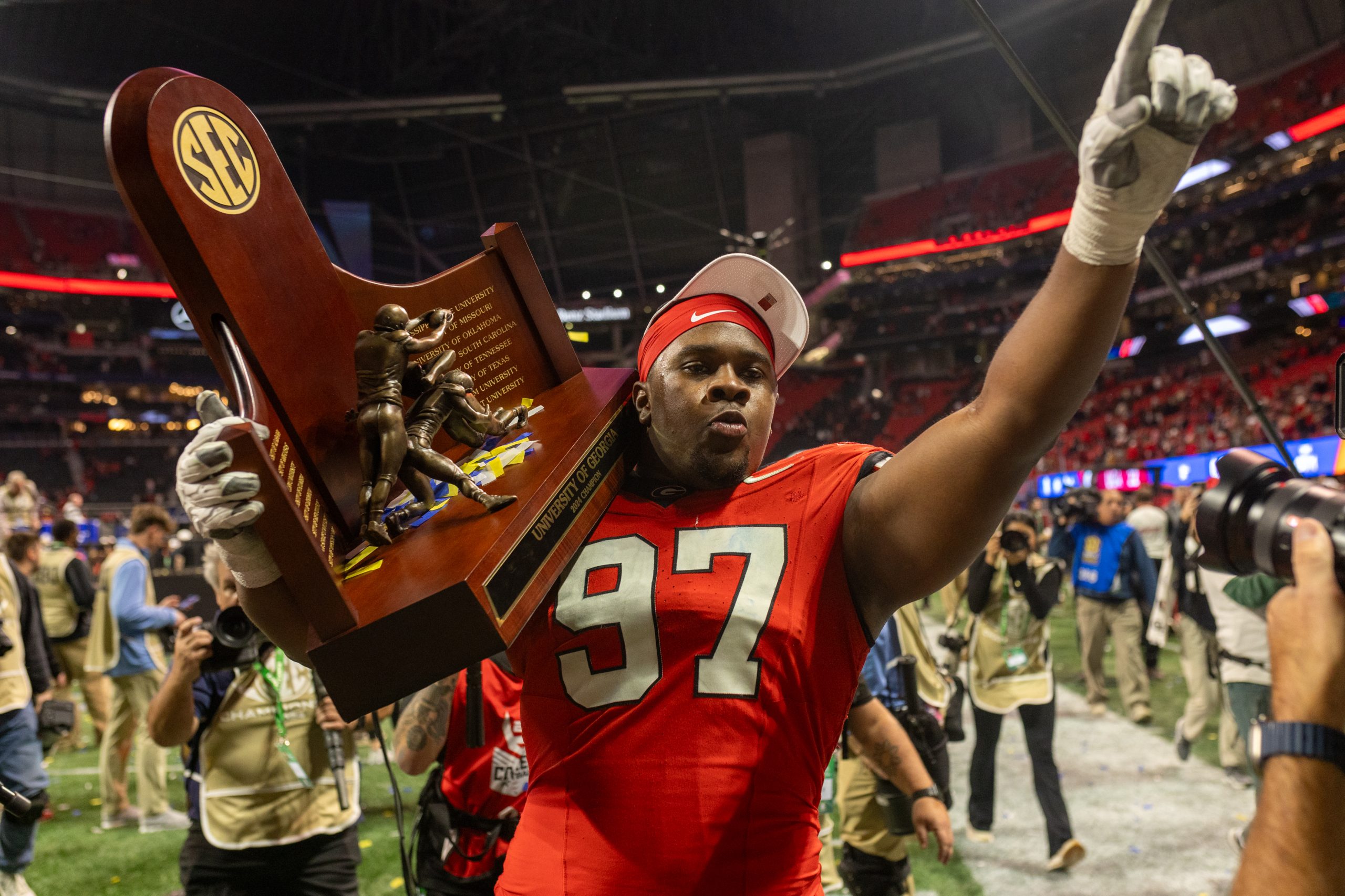  Georgia Bulldogs earn second seed in the 2024 College Football Playoff 