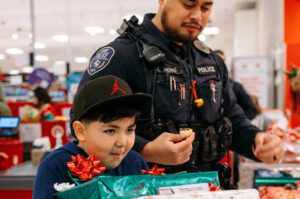  Fifty children participate in 11th annual Kent Police Shop with a Cop 