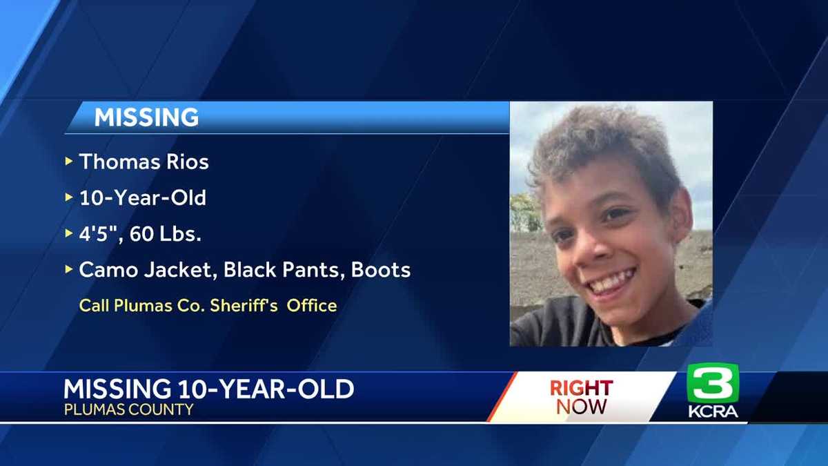  Plumas County deputies searching for missing 10-year-old boy from Meadow Valley 