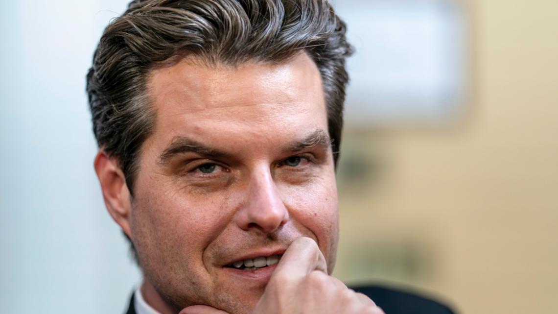  After withdrawing as attorney general nominee, Matt Gaetz lands a talk show on OANN television 