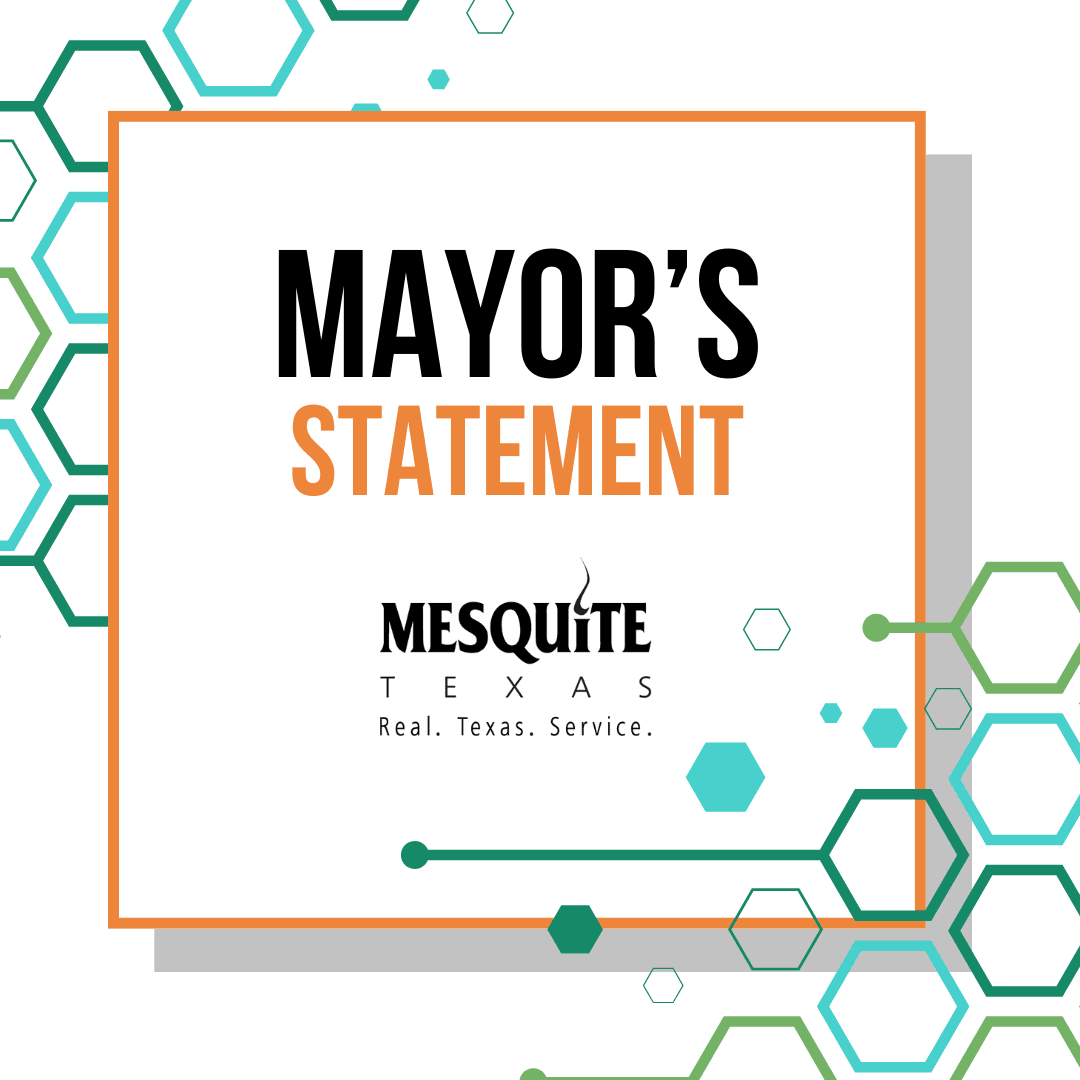  Statement from the Mayor 