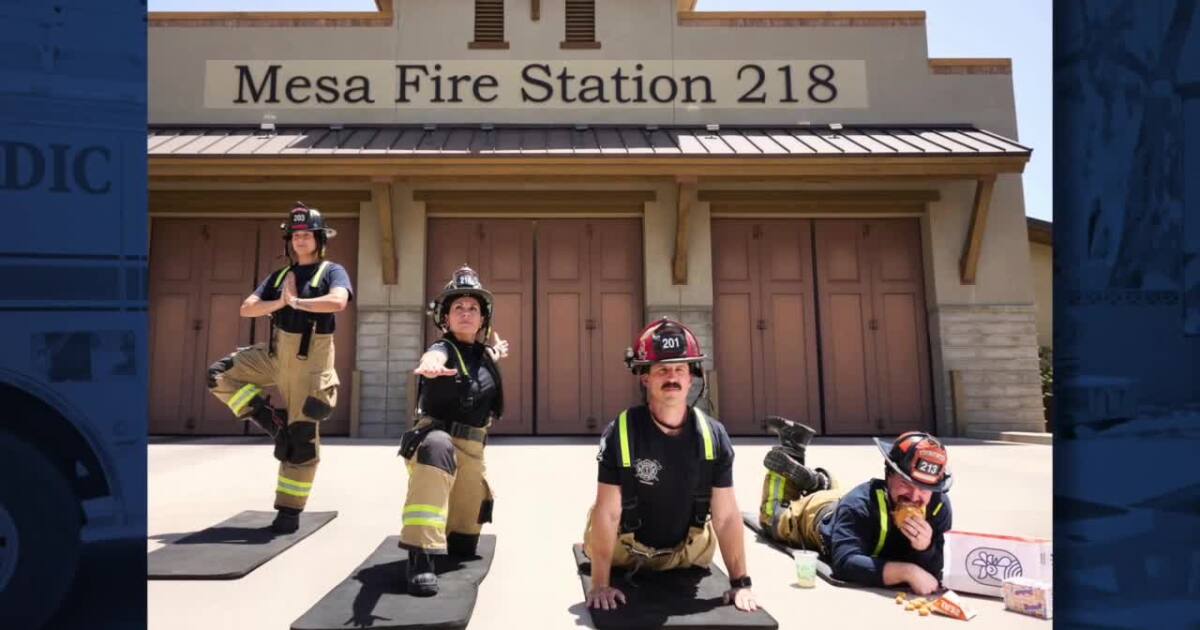  Mesa firefighter calendar raises money for first responder suicide prevention 