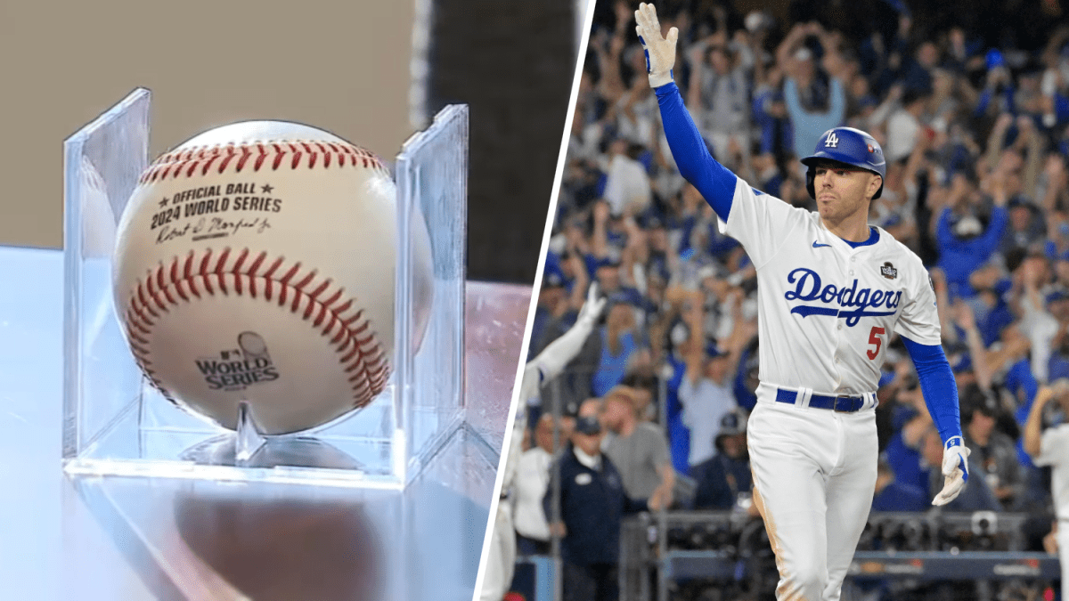   
																Freddie Freeman's World Series grand slam ball sells for over $1 million in auction 
															 