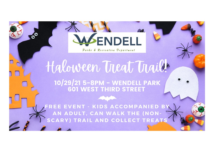   
																Wendell, NC: Outdoor Treat Trail Offers Kid-friendly Trick-or-Treating on Oct. 29 
															 