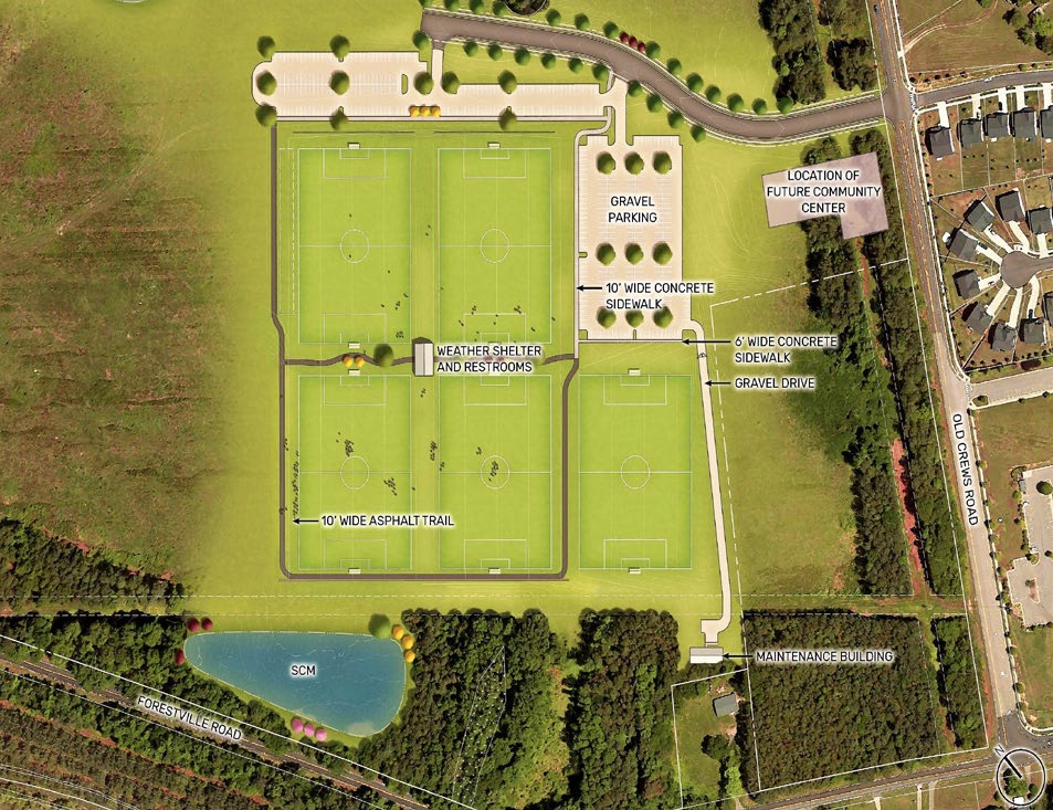 Wake Stone Corporation Donates Land for Knightdale NC Soccer Complex 