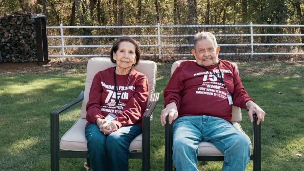  Family celebrates Fort Worth couple's 75-year marriage 