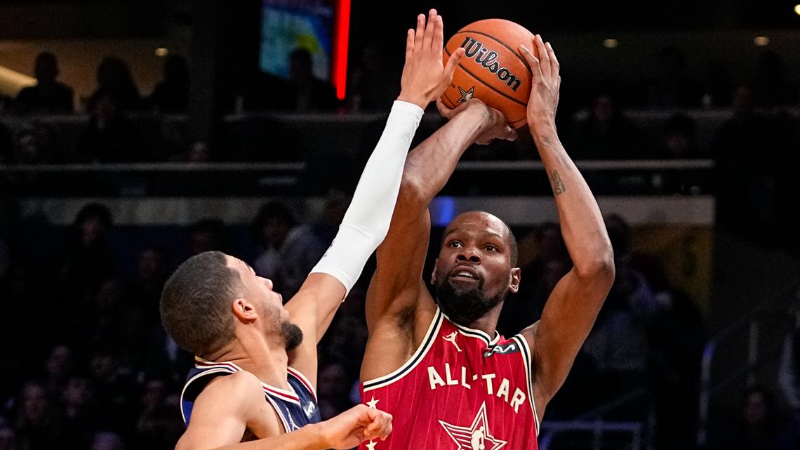  Durant voices opinion on changes to NBA All-Star game; Beal status for Thursday uncertain 