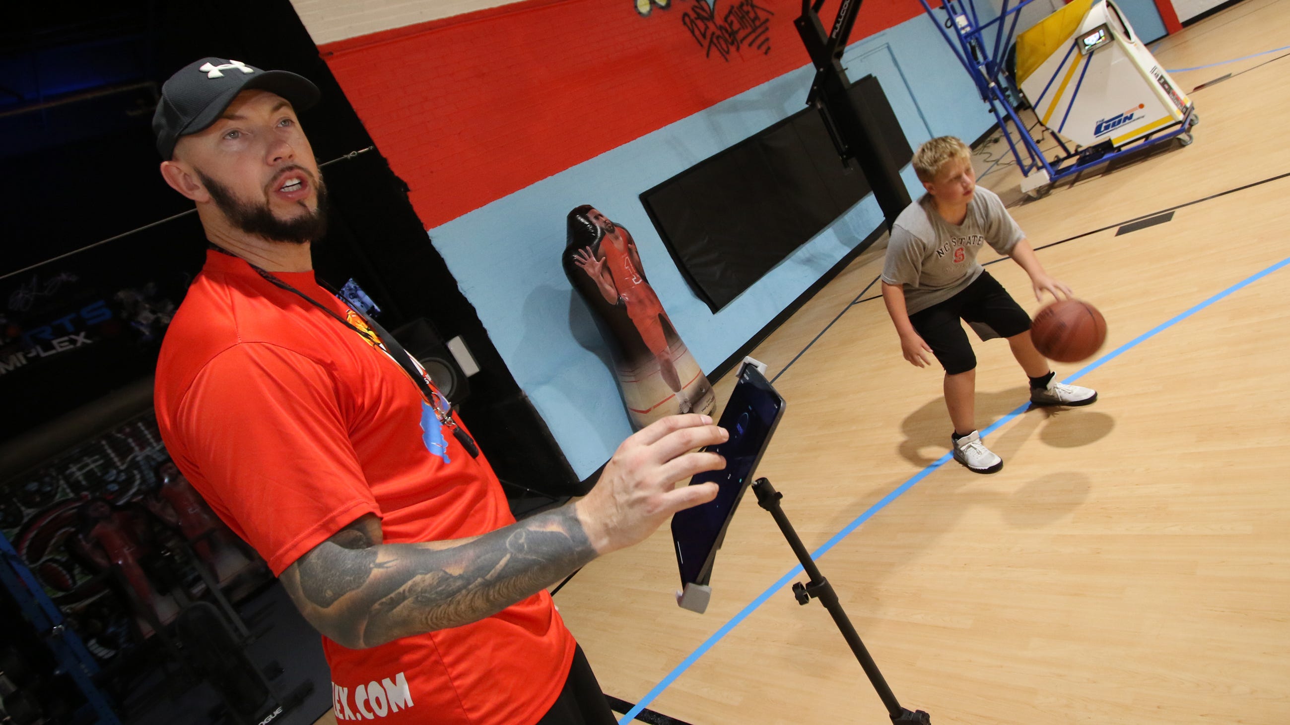  Hoop it up at 24-hour Belmont gym opened by former UNC basketball player Kris Lang 