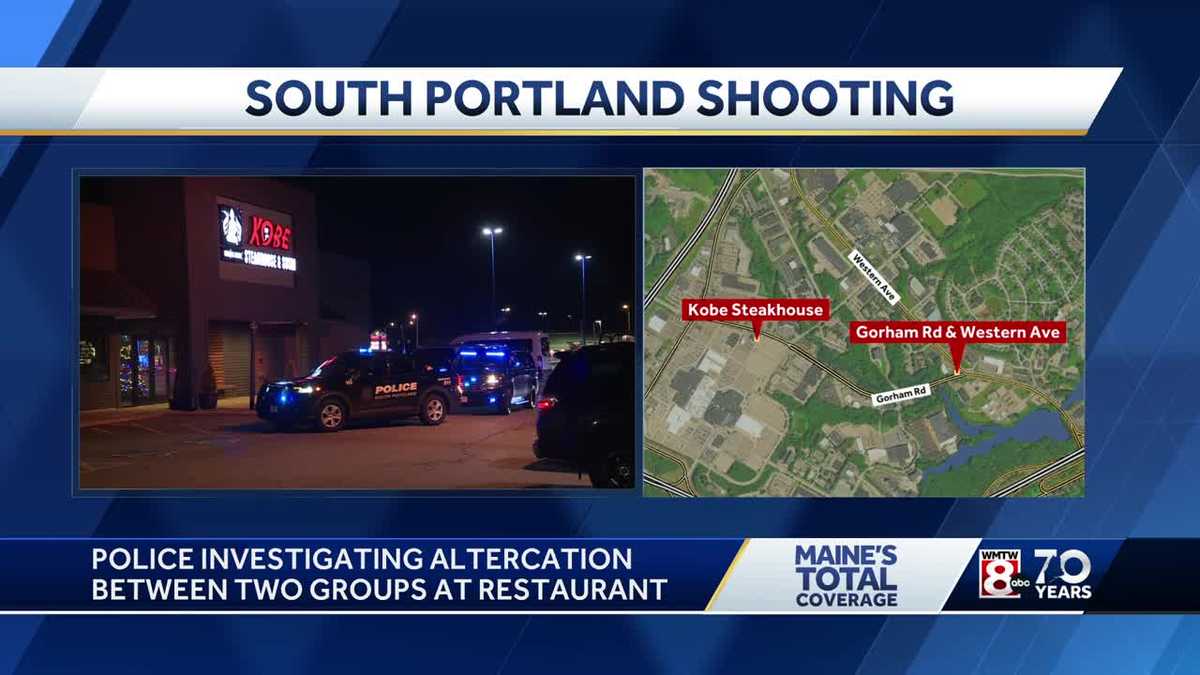  Argument inside restaurant leads to shooting at South Portland intersection, police say  