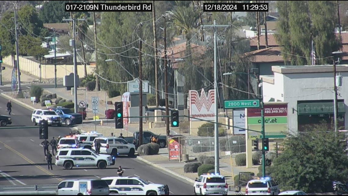  Thunderbird Road reopens after fatal shooting involving Phoenix police officers 