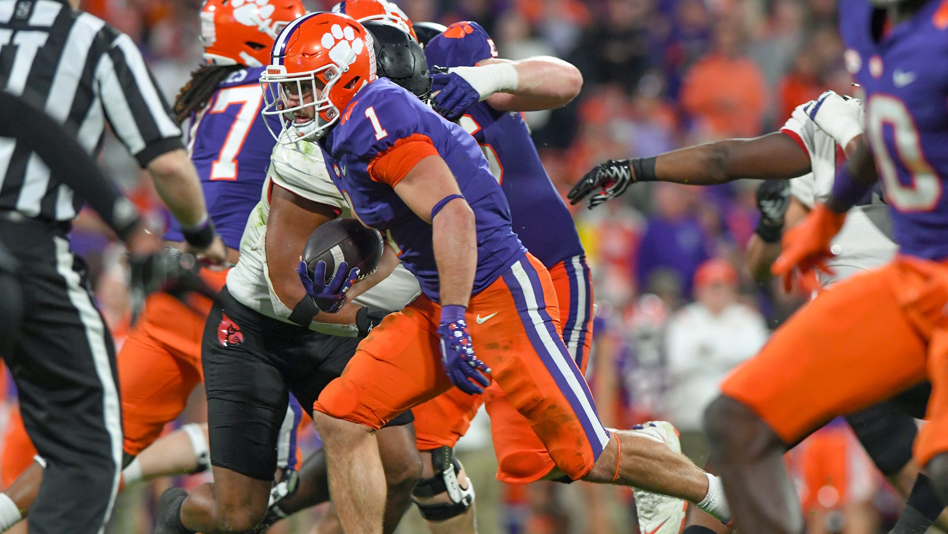  Will Shipley's high school coach on Clemson football RB's hurdle TD: 'The whole play was amazing' 