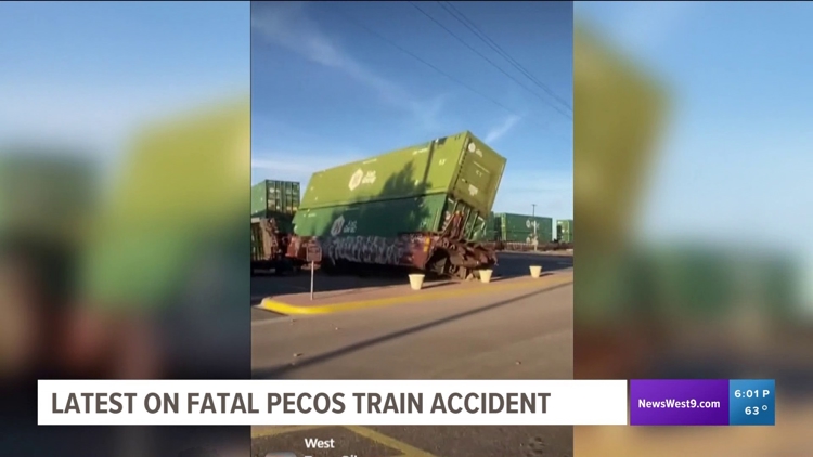  2 Union Pacific workers confirmed dead in train derailment in Pecos, Texas 