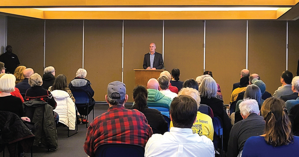  Larsen holds town hall, selected as top Dem on House Transportation & Infrastructure Committee 