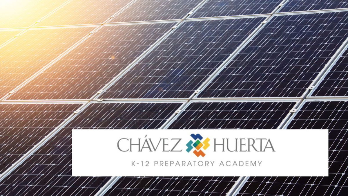  Chavez Huerta Preparatory Academy hosts ribbon cutting for new solar panels and playground 