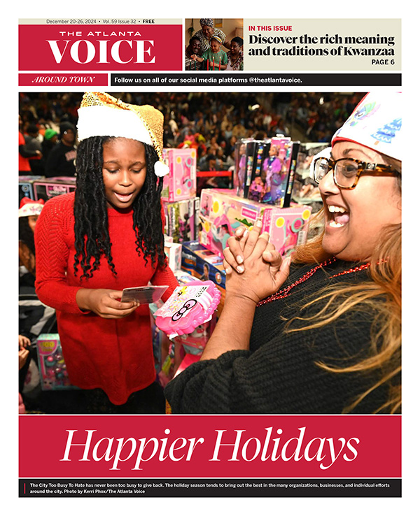   
																The Atlanta Voice – December 22, 2024 
															 