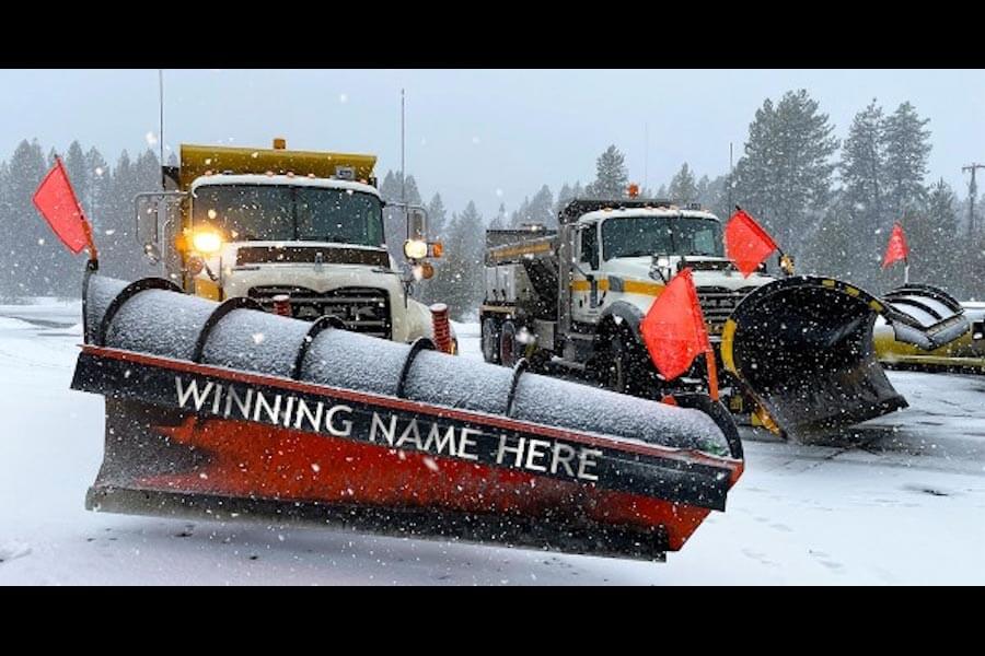   
																POW POW KA PLOW! ITD names 12 snowplows with help from students and employees 
															 