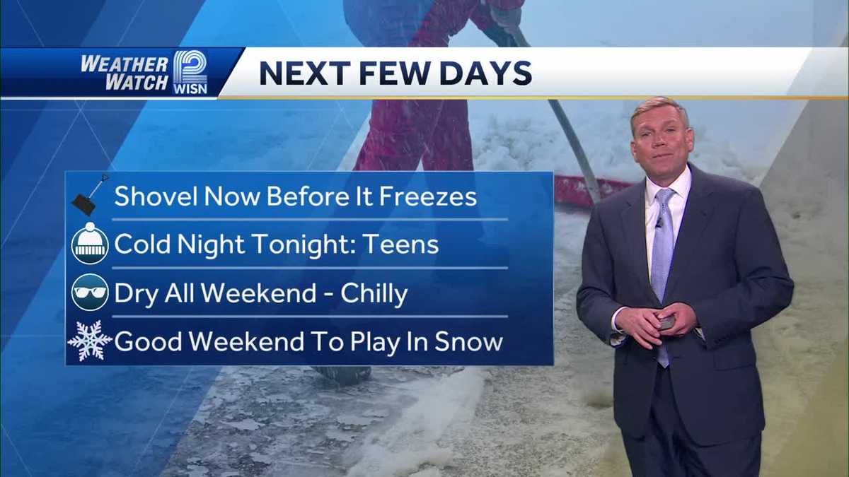  Weather: Cold And Dry Weekend 