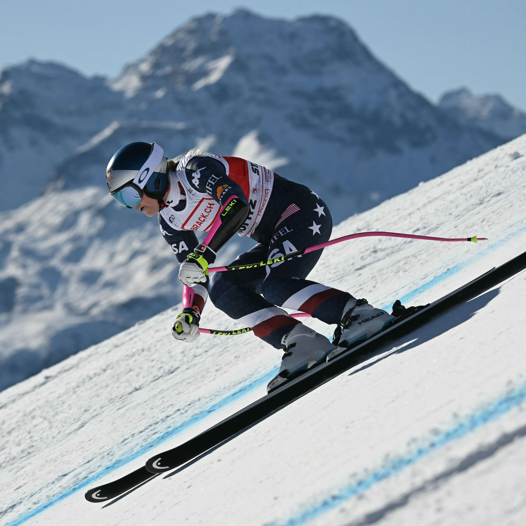  Lindsey Vonn Returns to World Cup Racing With a 14th-Place Finish 