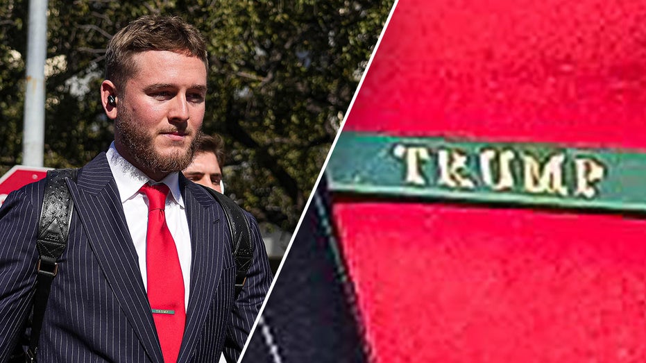  Texas' Quinn Ewers wears Trump tie clip ahead of College Football Playoff game 