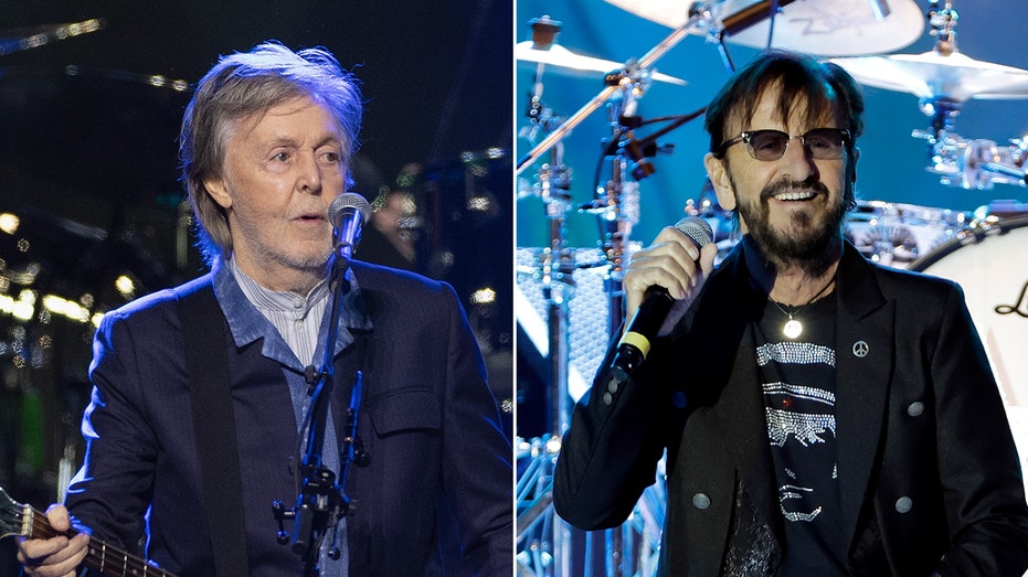  Paul McCartney reunites with Ringo Starr during final show of his Got Back tour 