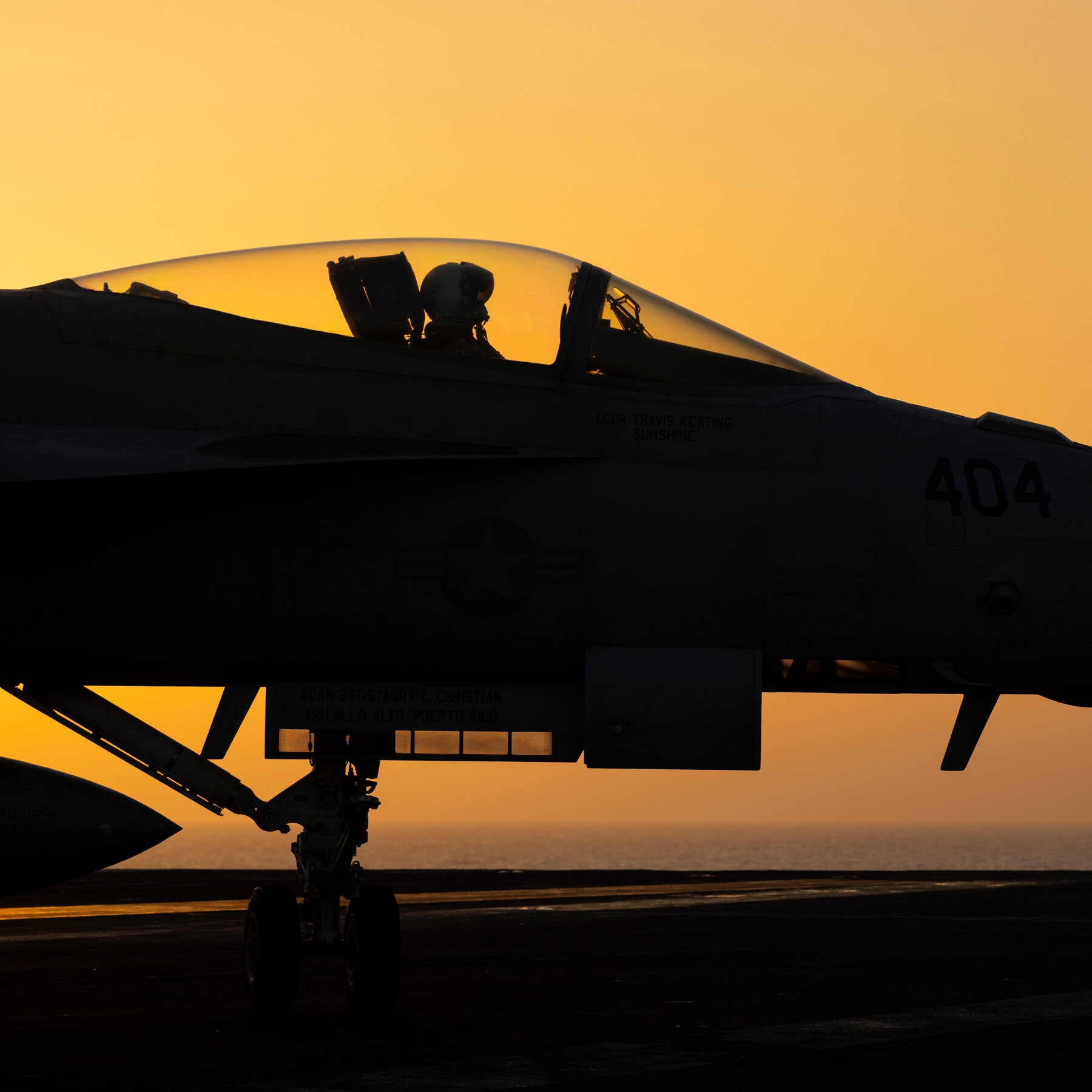  U.S. Fighter Jet Shot Down Over Red Sea by Apparent Friendly Fire 