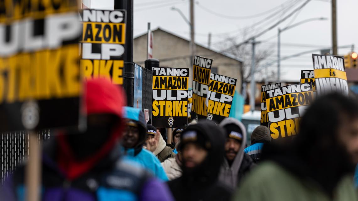  Amazon and Starbucks workers are on strike. Trump might have something to do with it 