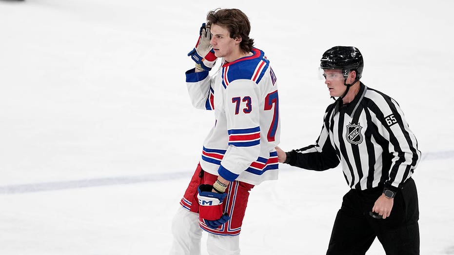  Rangers' Matt Rempe suspended 8 games for hit on Stars player 